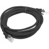 Paigalduskaabel UTP Lanberg PCU6-10CC-0300-BK (RJ45 - RJ45, 3m, UTP, Cat. 6, must) (PCU6-10CC-0300-BK)