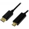 LogiLink CV0127 Videokaabli adapter 2 m DisplayPort HDMI tüüp A (Stend