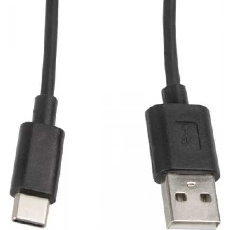 Kaabel Lanberg CA-USBO-10CC-0010-BK (USB 2.0 isane - USB 2.0, USB, Type C isane, 1m, must) (CA-USBO-10CC-0010-BK)