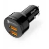 CC-T8 ülikiire auto laadija 2xUSB 3.0 6A 36W + mikro-USB kaabel 1m