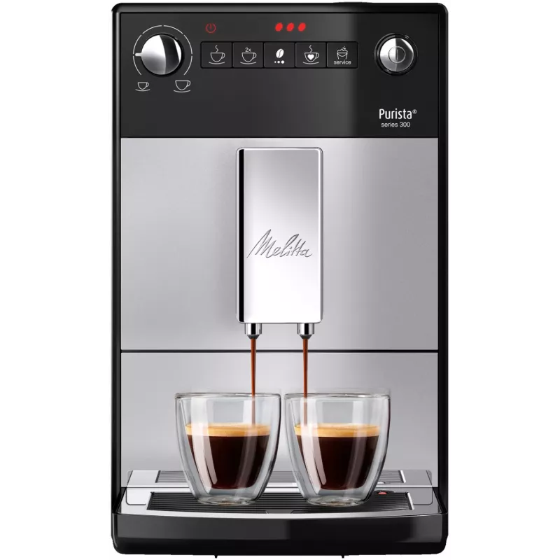 Melitta Purista Series 300 F23/0-101 Bean to Cup Coffee Machine - Hõbedane