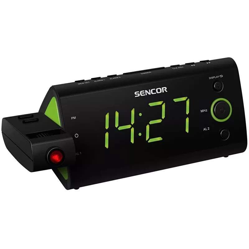 SRC 330GN Raadiokell, ajaprojektor