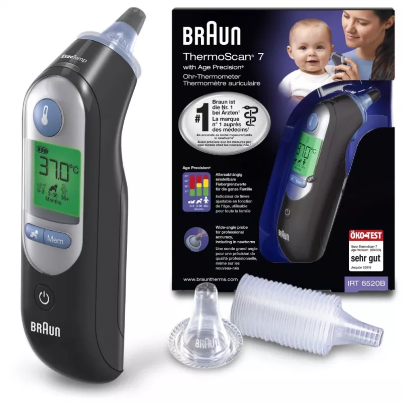 Braun Thermometer ThermoScan 7 IRT6520B