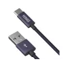 Kaabel YENKEE YCU 301 BE USB-A 2.0/USB-C 1m Lilla