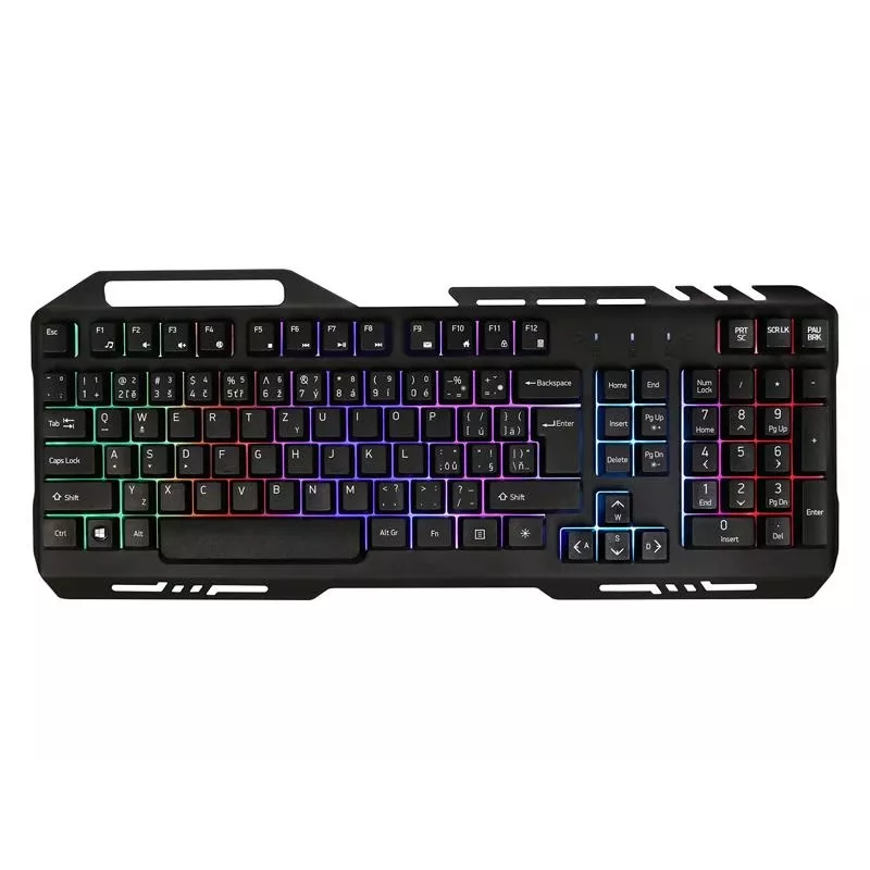 Klaviatuur YKB 3200 SHADOW metal, LED