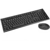 A4Tech 7100N lauaarvuti klaviatuur koos hiirega, RF juhtmevaba, QWERTY, inglise, must