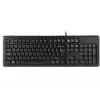 A4Tech KR-92 klaviatuur universaalne USB QWERTY inglise must