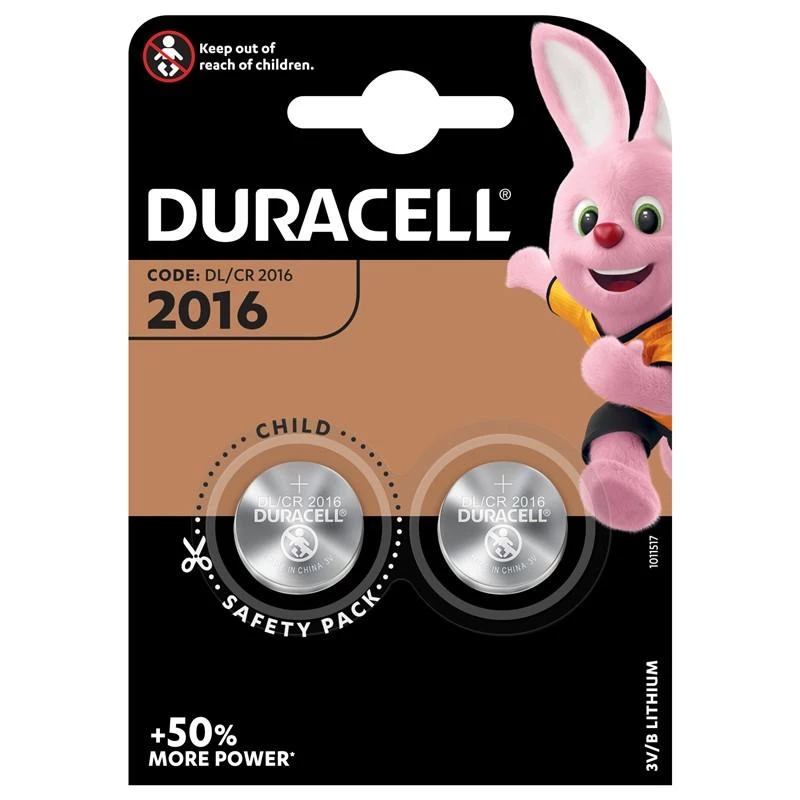 Ühekordne patarei Duracell DL2016