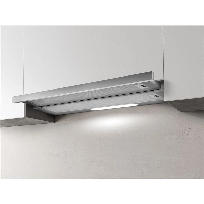 Elica ELITE14 LUX GRIX/A/50 paigaldatav hõbedane, roostevaba teras 336 m³/h