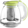 Infuser Glass Lamart LT7028 roheline läbipaistev 13 cm läbimõõt 155 mm kõrgus