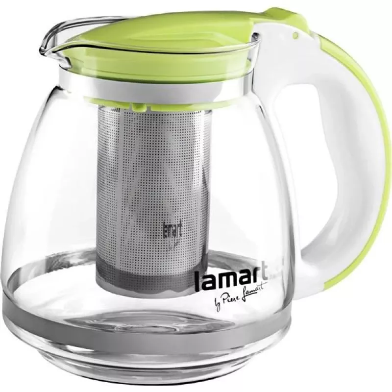 Infuser Glass Lamart LT7028 roheline läbipaistev 13 cm läbimõõt 155 mm kõrgus