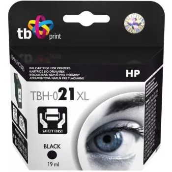 Ink TBH-021XL (HP No. 21 - C9351AE) Black remanufactured