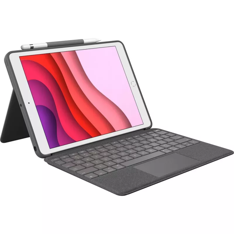 Klaviatuurikorpus Logitech Combo Touch iPad 7., 8., 9. põlvkonnale