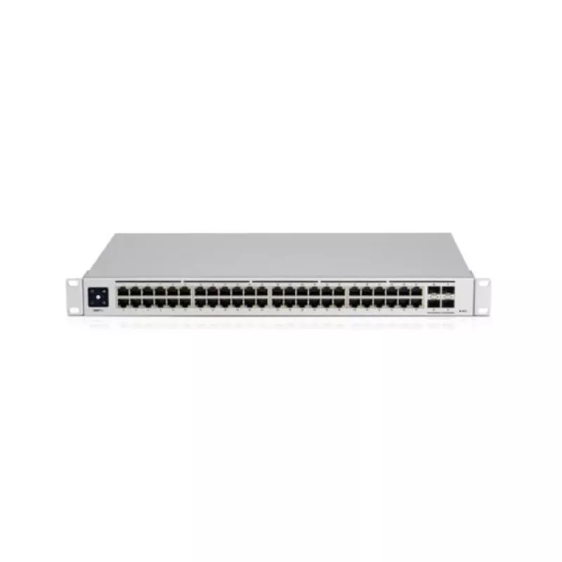 Ubiquiti UniFi USW-PRO-48 võrgulüliti, hallatav L2/L3 Gigabit Ethernet (10/100/1000) 1U, hõbedane