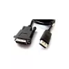 Unitek-DVI-kaabel 1,8M DISPLAY, Y5118BA (Y-5118BA)