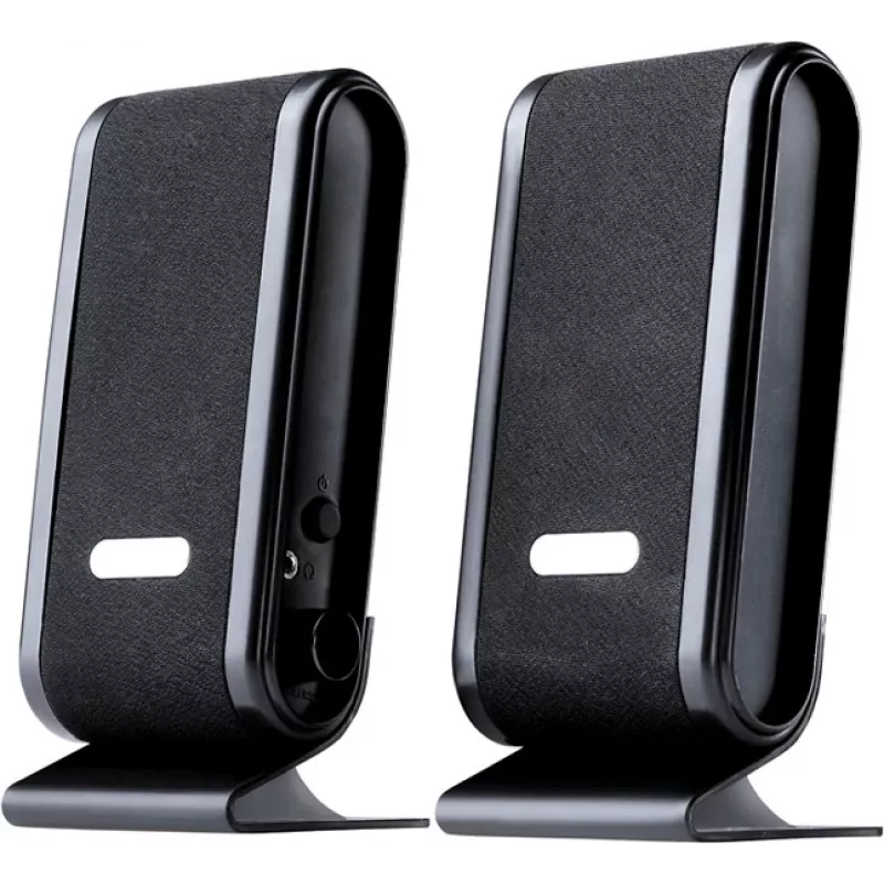 Kõlarid 2+0 Quanto Black USB