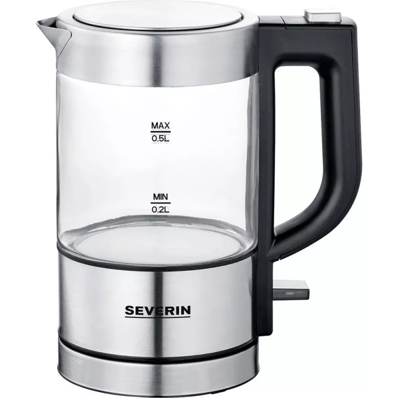 Severin WK 3472 Elektriline veekeetja 0,5 L Hõbedane 1100 W (WK3472)