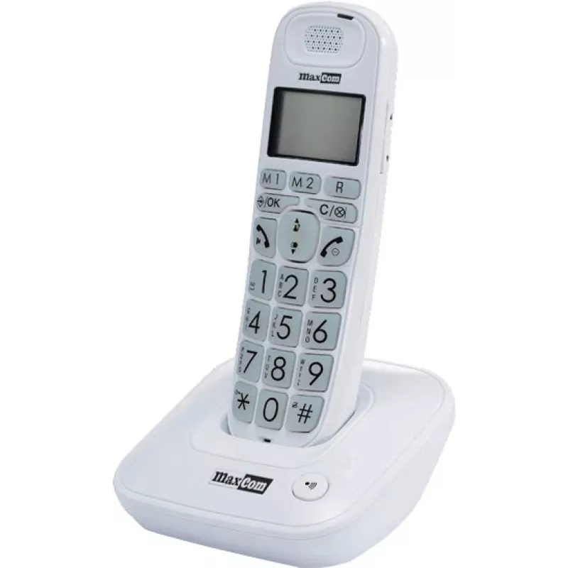 Maxcom MC6800 Valge Juhtmega DECT