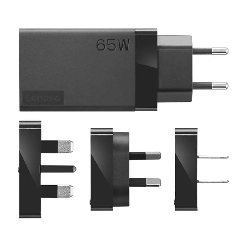 Lenovo 40AW0065WW mobiilseadme laadija universaalne must AC siseruumides
