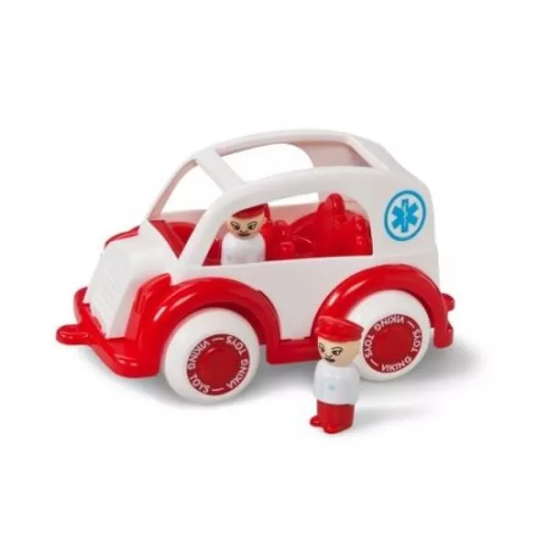 Sõiduk Jumbo Kiirabi Kujudega Viking Toys