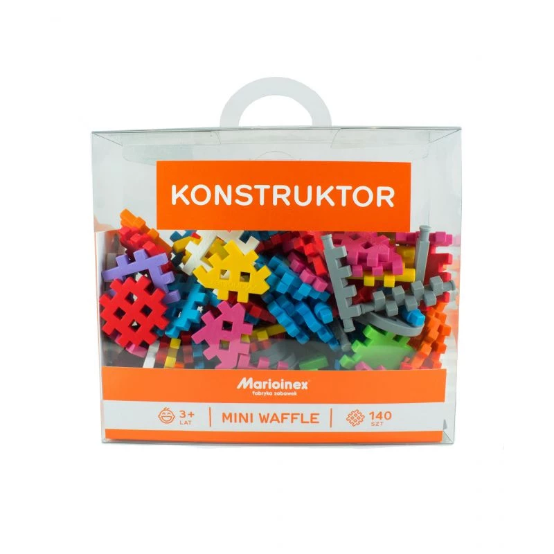 Mini Waffle ehitusklotsid 140 tk konstruktoris MARIOINEX 902363
