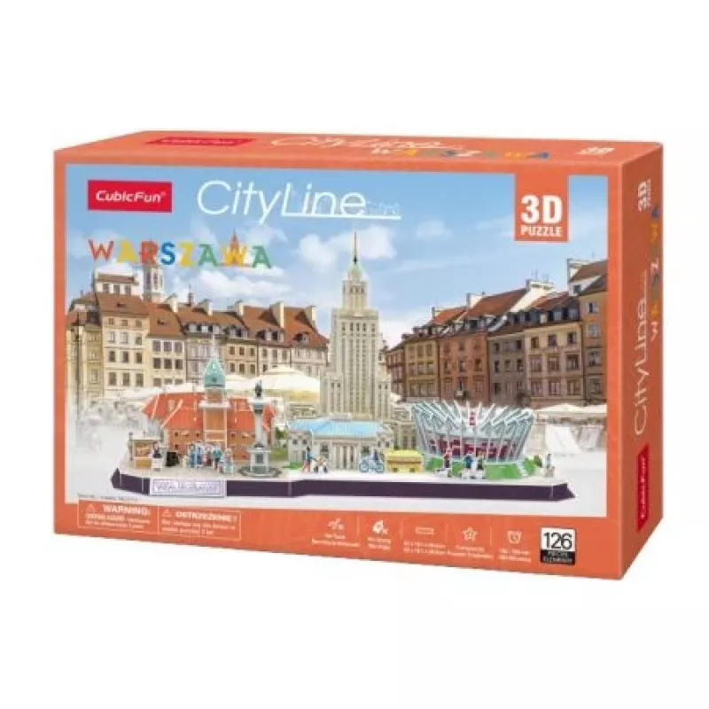 3D-pusle - Cityline Varssavi