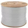 Võrgukaabel LANBERG LCUF6L-11CU-0305-S U/FTP Cat6a rullil, 305 m, 23 AWG, 500 MHz, hall