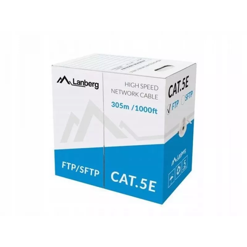 Lanberg LCF5-10CC-0305-S võrgukaabel hall 305 m Cat5 F/UTP (FTP)