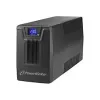 Katkematu toiteallikas PowerWalker VI 800 SCL FR — Line‑interaktiivne UPS 0,8 kVA (480 W), 2 Type E pistikupesa, USB, RJ-45/RJ-11, 12V 9Ah aku, torn, must