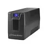 Katkematu toiteallikas PowerWalker VI 800 SCL FR — Line‑interaktiivne UPS 0,8 kVA (480 W), 2 Type E pistikupesa, USB, RJ-45/RJ-11, 12V 9Ah aku, torn, must