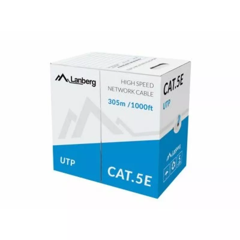 Võrgukaabel Lanberg LCU5-10CC-0305-B U/UTP 305 m sinine