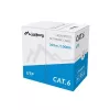 LANBERG võrgukaabel Cat6 U/UTP LCU6-11CU-0305-S, 305 m, 23 AWG, hall, HDPE-kest