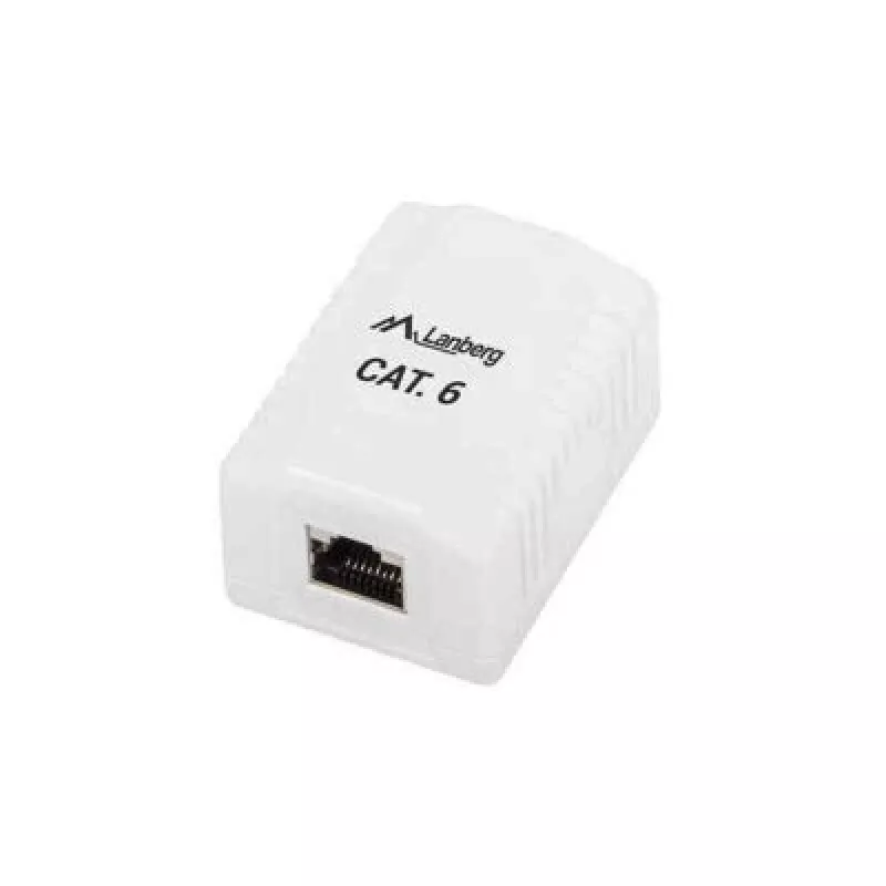 Pistikupesakarp RJ-45 valge Lanberg OS6-0001-W