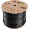 LANBERG võrgukaabel Cat5e LCF5-21CU-0305-BK, F/UTP vask, 305 m, 24 AWG, PE mantel, must