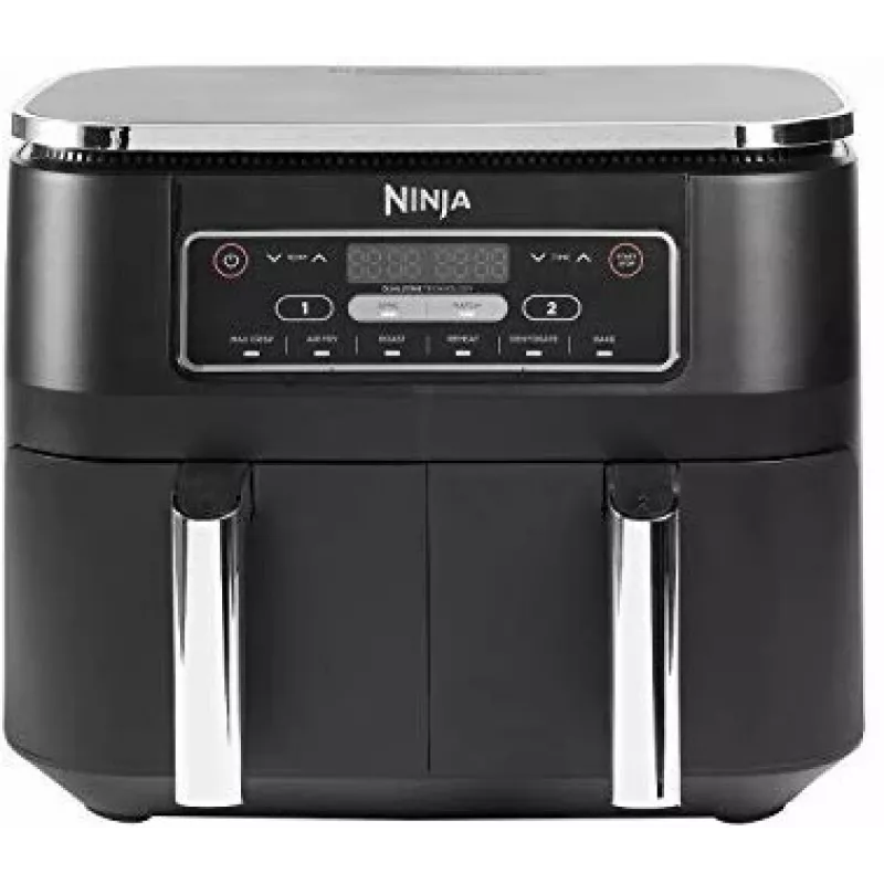 Ninja AF300 Double 7,6 L Eraldiseisev 1690 W Kuumõhufritüür Must