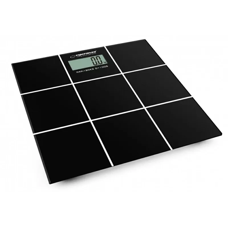 Isiklik vannitoakaal Esperanza EBS004 - elektrooniline, 180 kg, must klaas