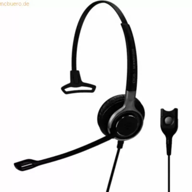 EPOS Sennheiser peakomplekt Impact SC 638 mono must hõbedane (1000580)