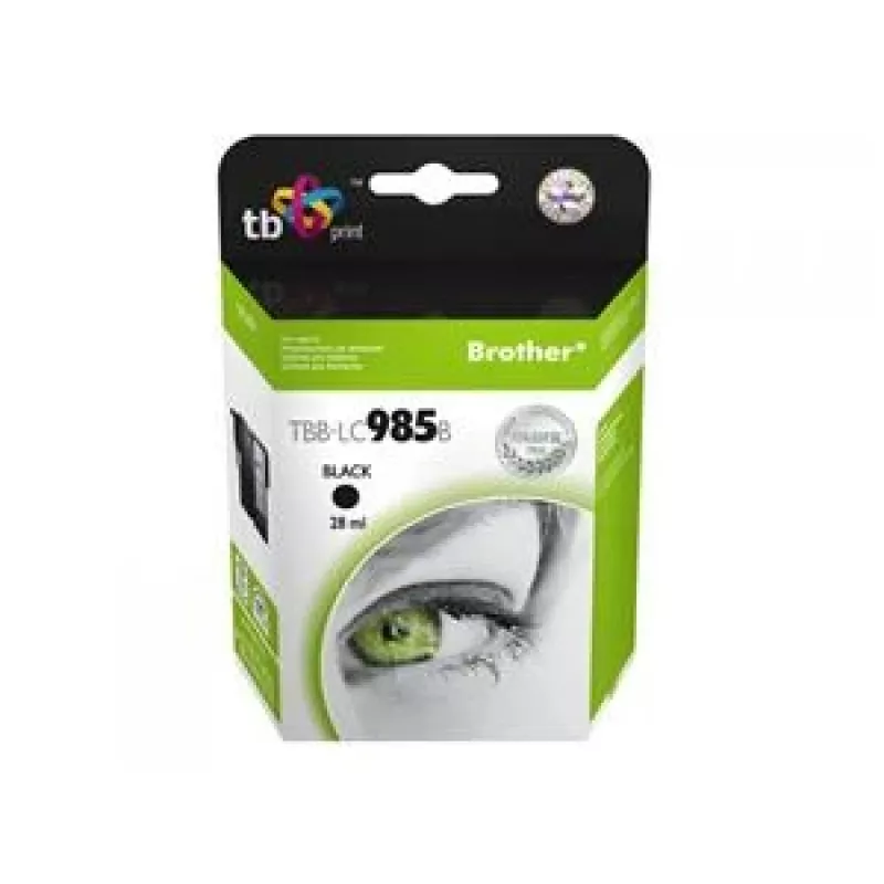 Tindikassett TB Kompat. S Brother LC 985 B 100% N