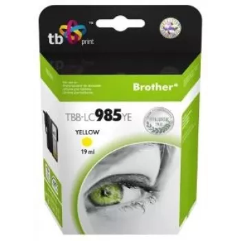 Tindikassett TB Kompat. S Brother LC 985 YE 100% N