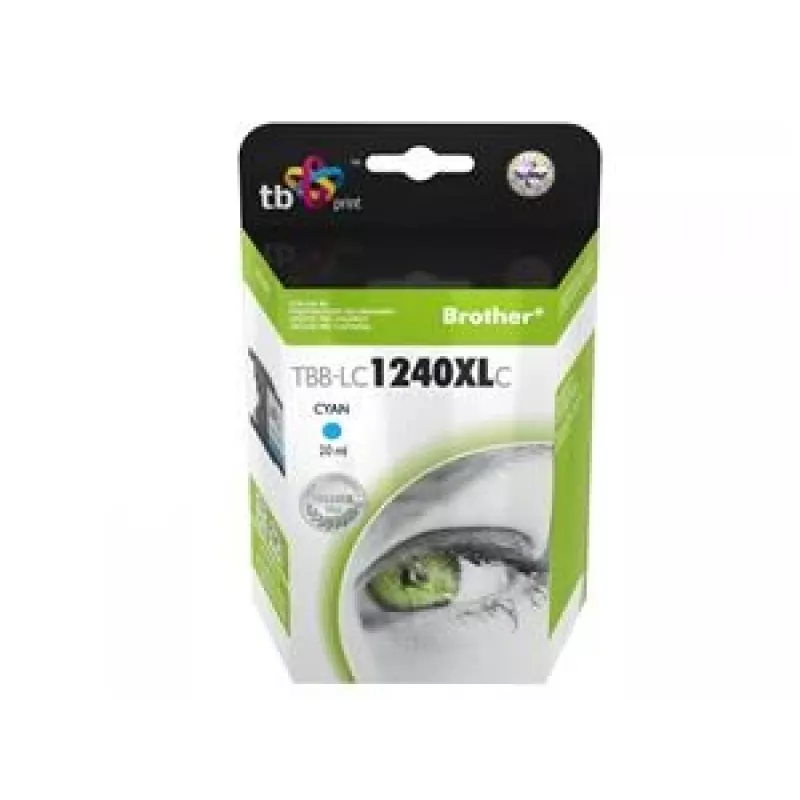 Tindikassett TB Kompat. S Brother LC1240C 100% uus