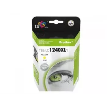 Tindikassett TB Kompat. S Brother LC1240Y 100% uus