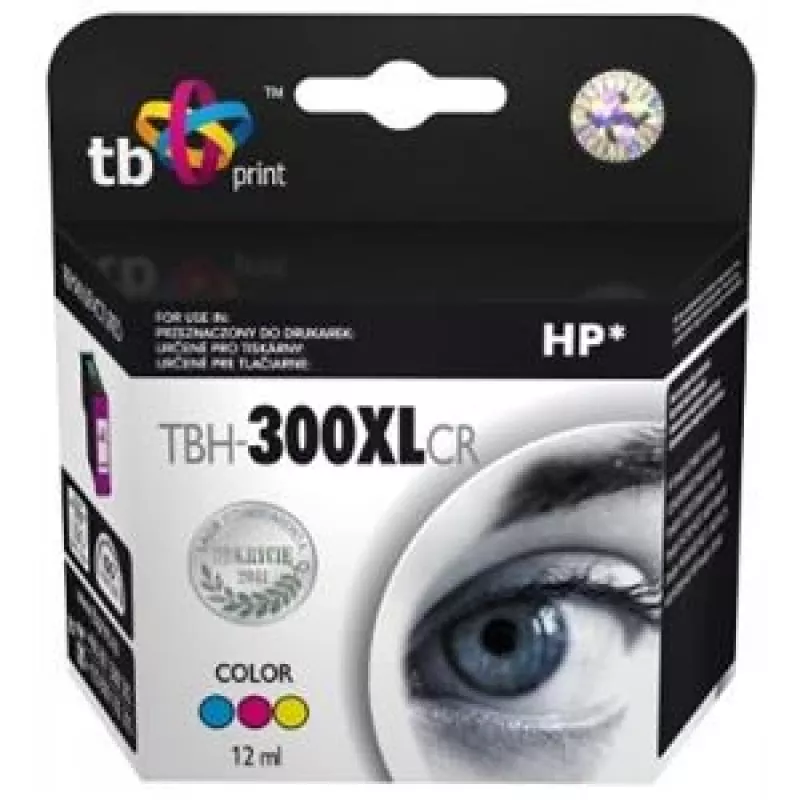 Tint HP DJ F2420-le, värviline, taastatud TBH-300XLCR