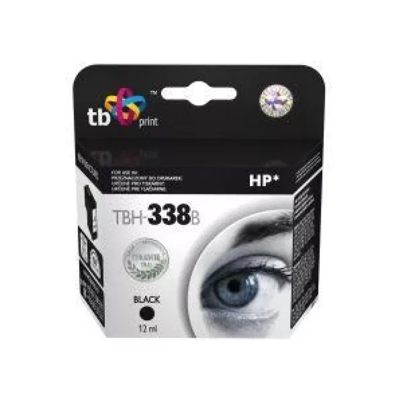 Ink TBH-338B (HP No. 338 - C8765EE) Must taastatud