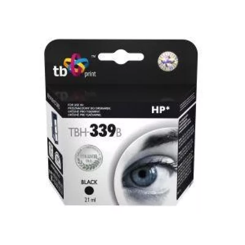 Ink TBH-339B (HP No. 339 - C8767EE) Must taastatud