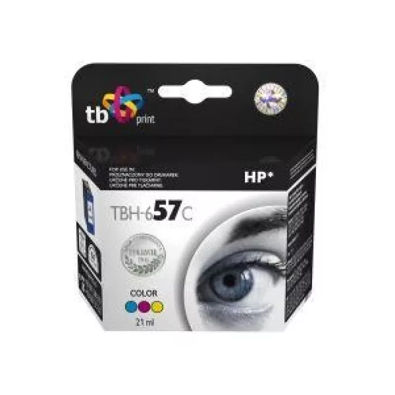 Tint TBH-657C (HP nr 57 - C6657A) värviline taastatud