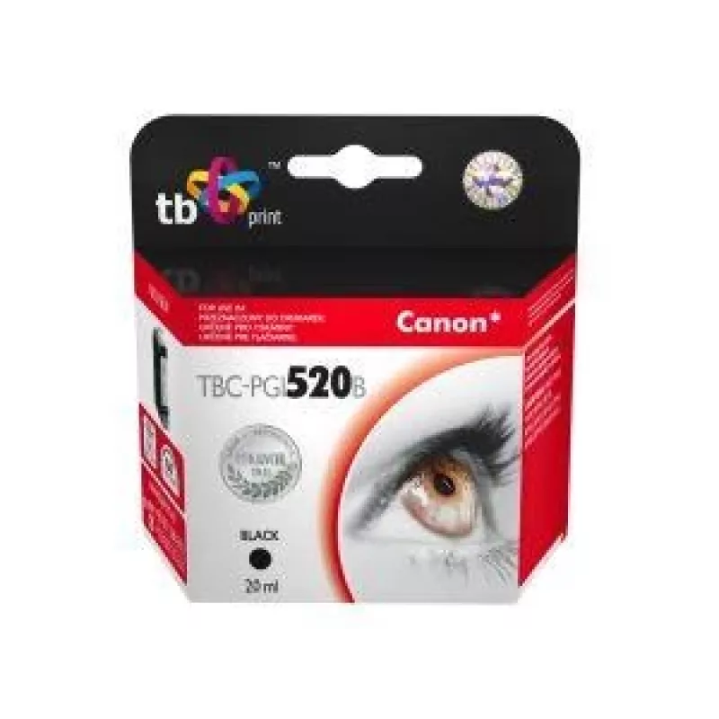 Tindikassett TB ühilduv Canon PGI-520BK 100% uus