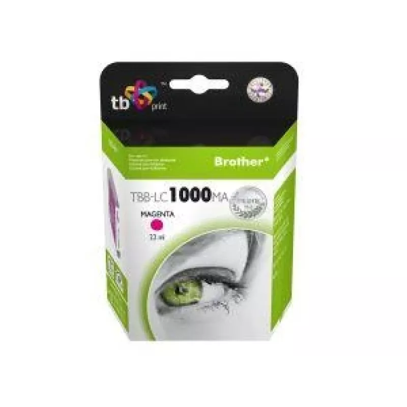 Tindi kassett TB Kompat. S Brother LC1000M 100% N