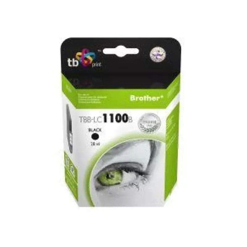 Tint TBB-LC1100B (Brother LC980/1100) must 100% uus