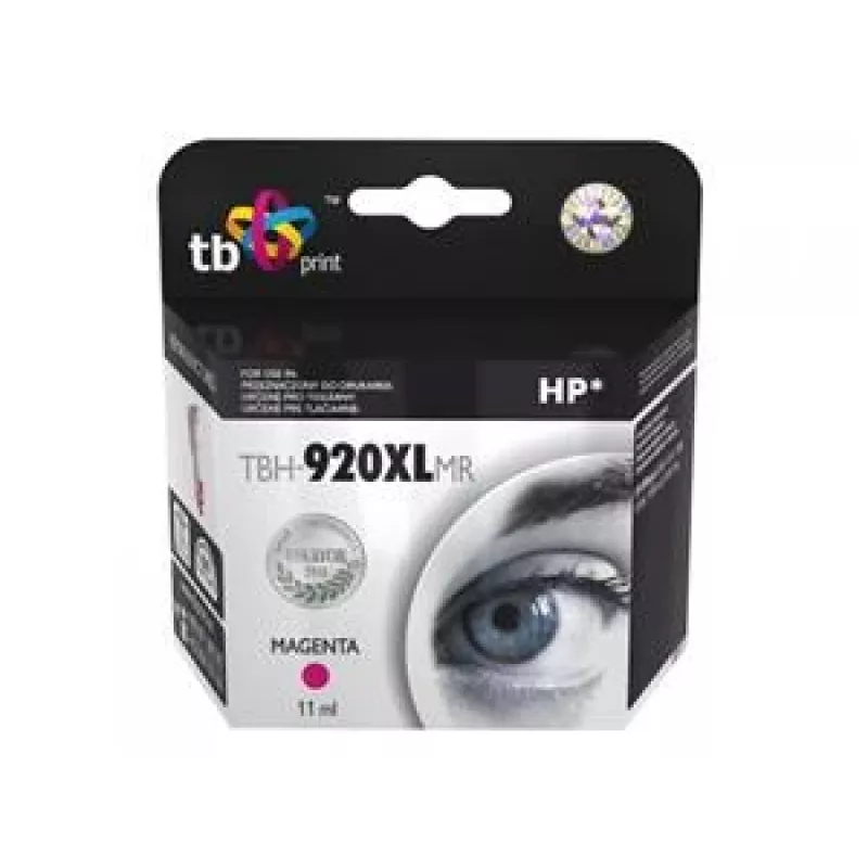 Ink HP OJ 6500 magenta taastatud TBH-920XLMR