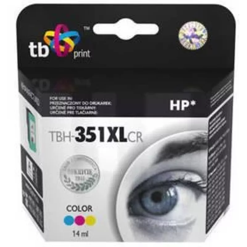 Tindikassett TB, ühilduv HP 351XL Color Ref., CB338EE
